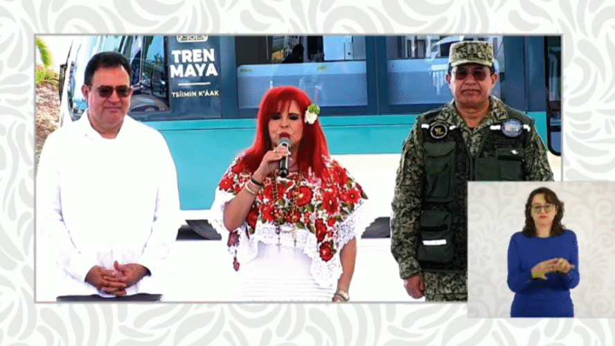 Durante un enlace a la #MañaneraDelPueblo que encabeza la Presidenta Claudia Sheinbaum Pardo